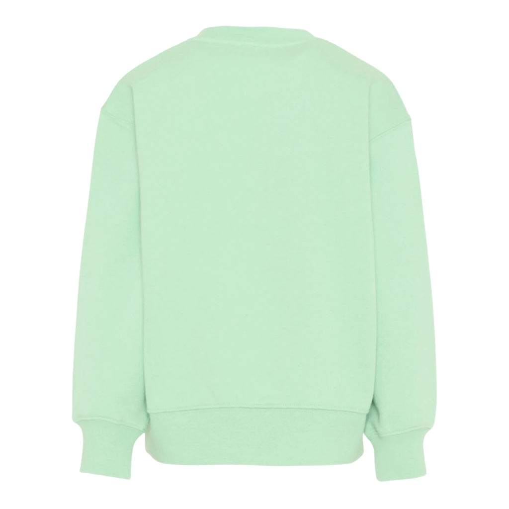 Palm Angels Kids Curved Logo Crewneck