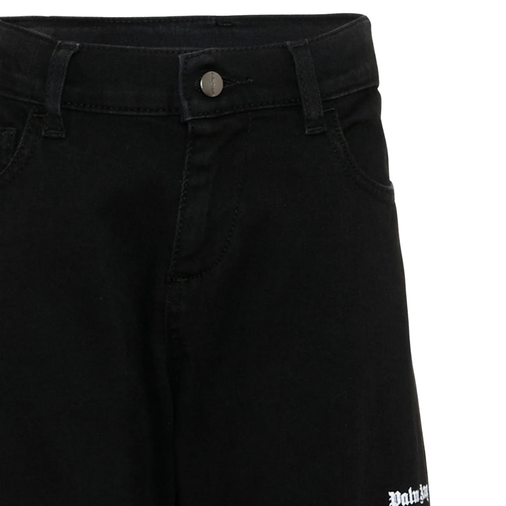 Palm Angels Kids Logo Carpenter Pants