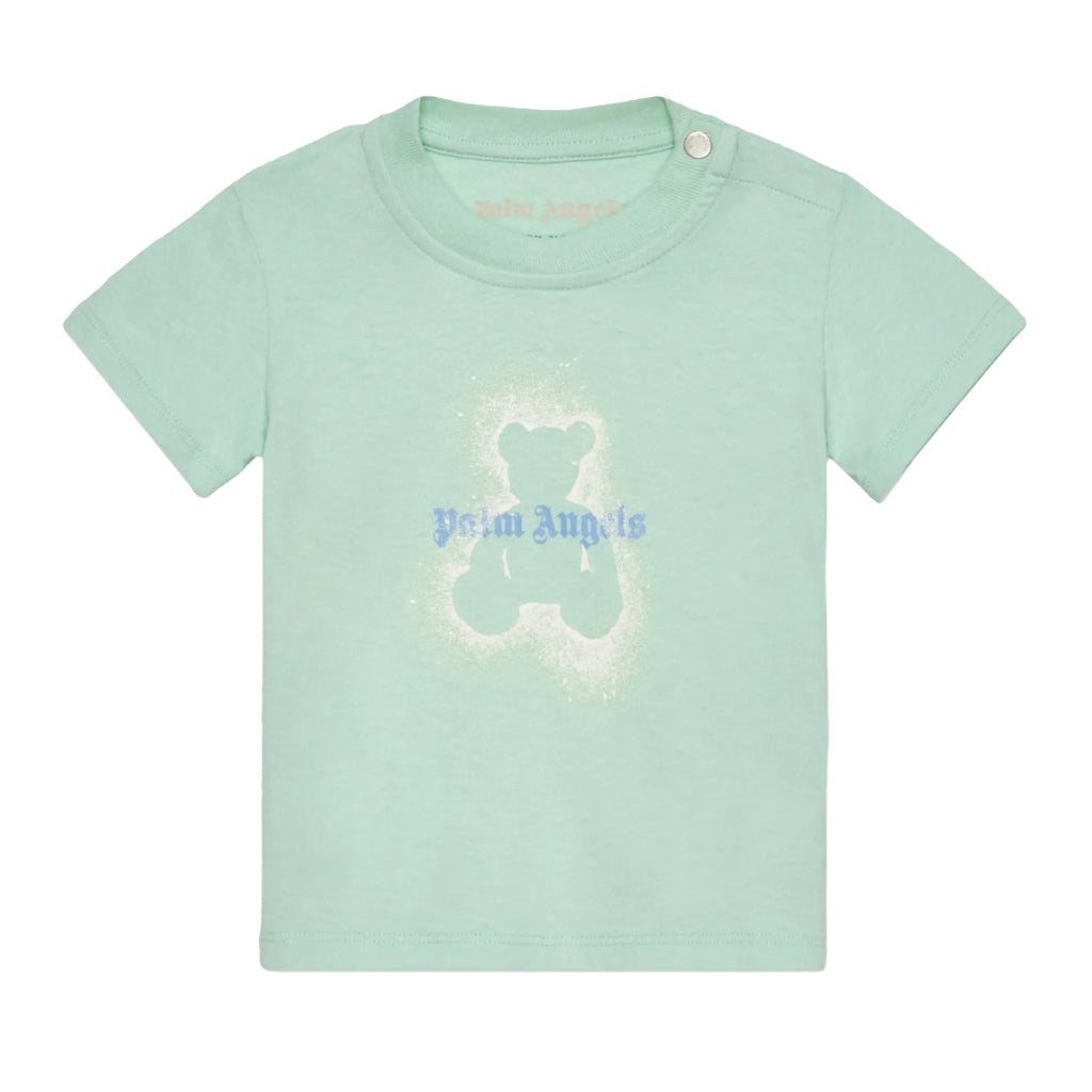 Palm Angels Kids Pa Spray Bear T-shirt