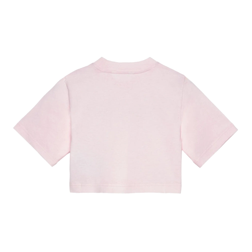 Palm Angels Kids Shiny Studs Cropped Over Tee