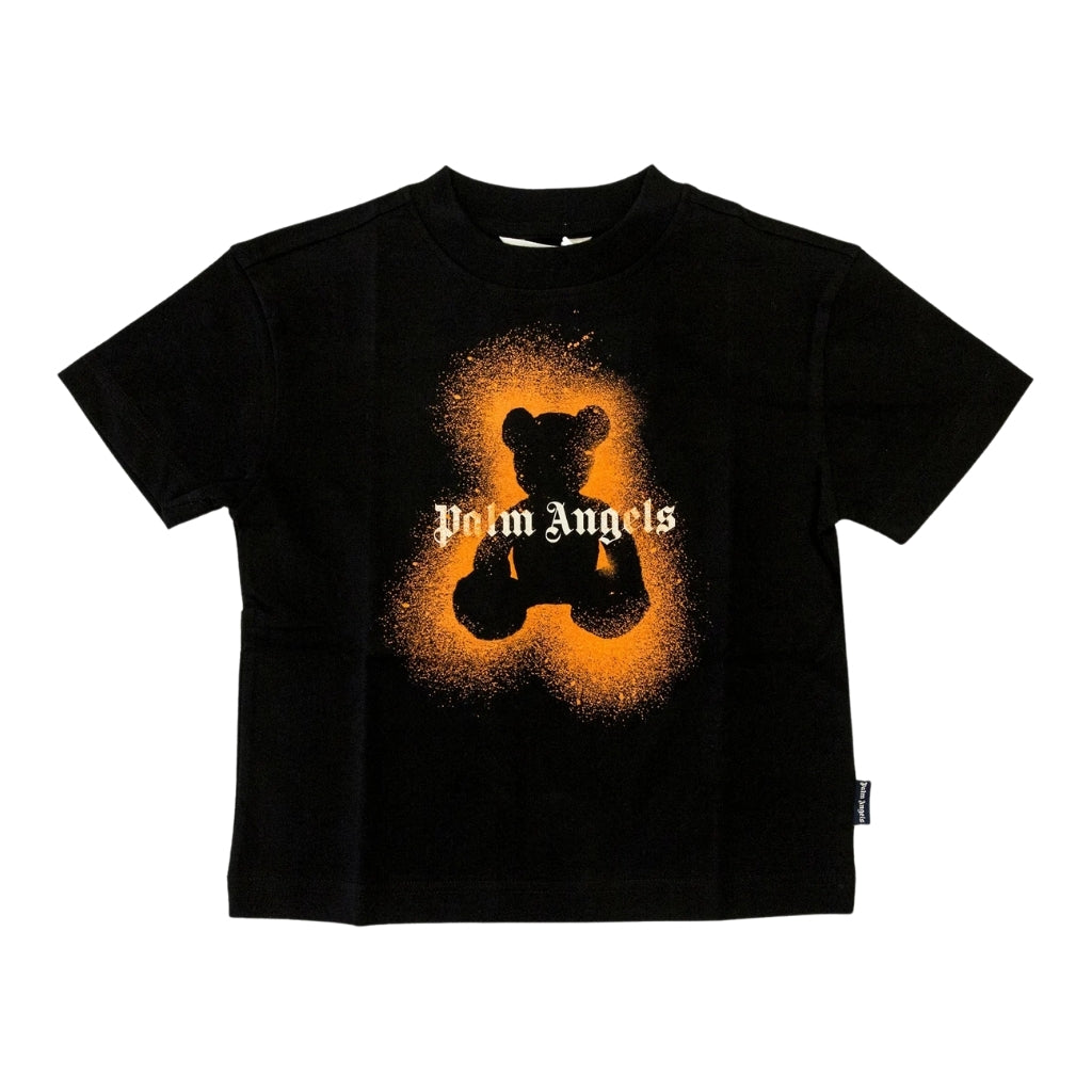 Palm Angels Kids Pa Spray Bear T-shirt