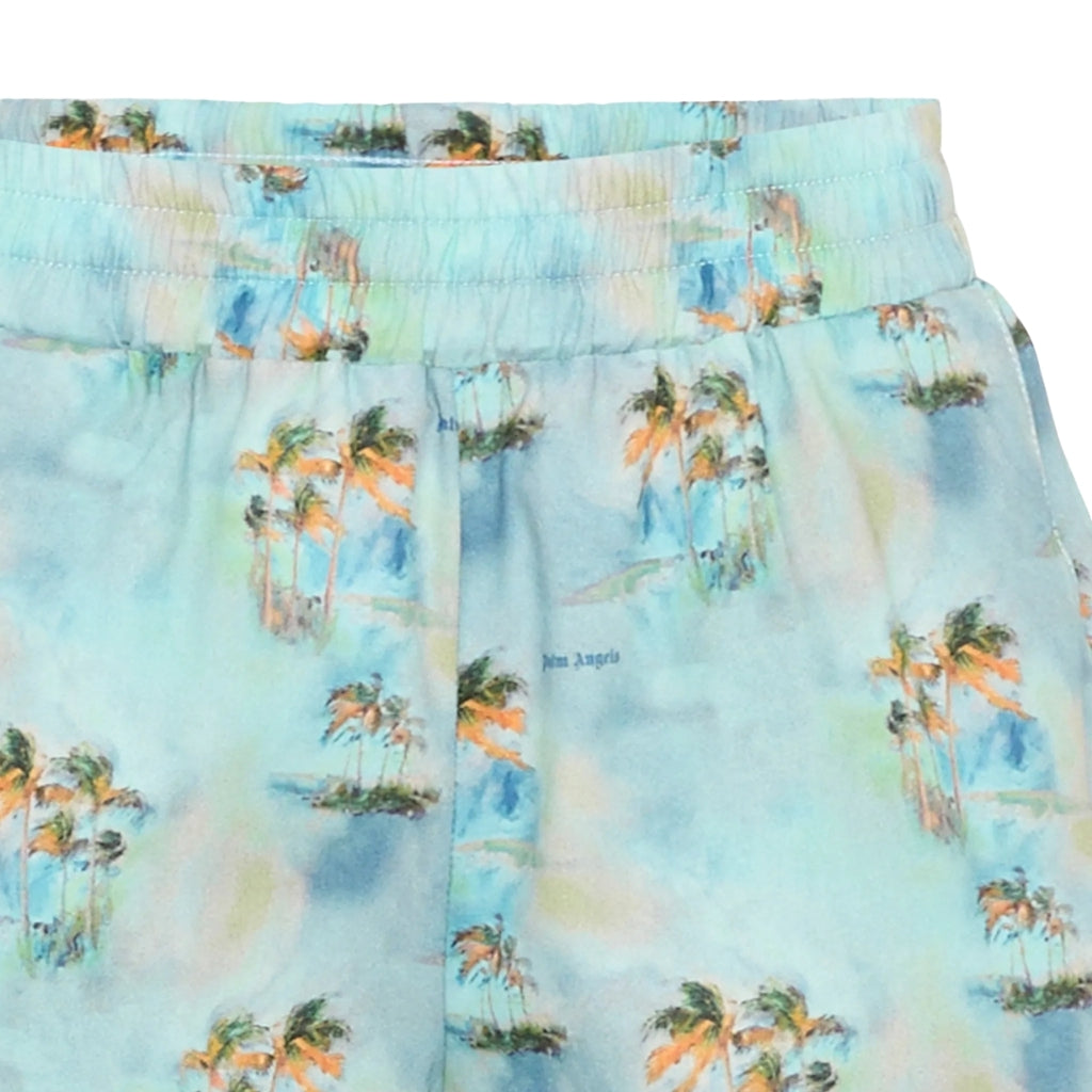 Palm Angels Kids Palms Cargo Shorts