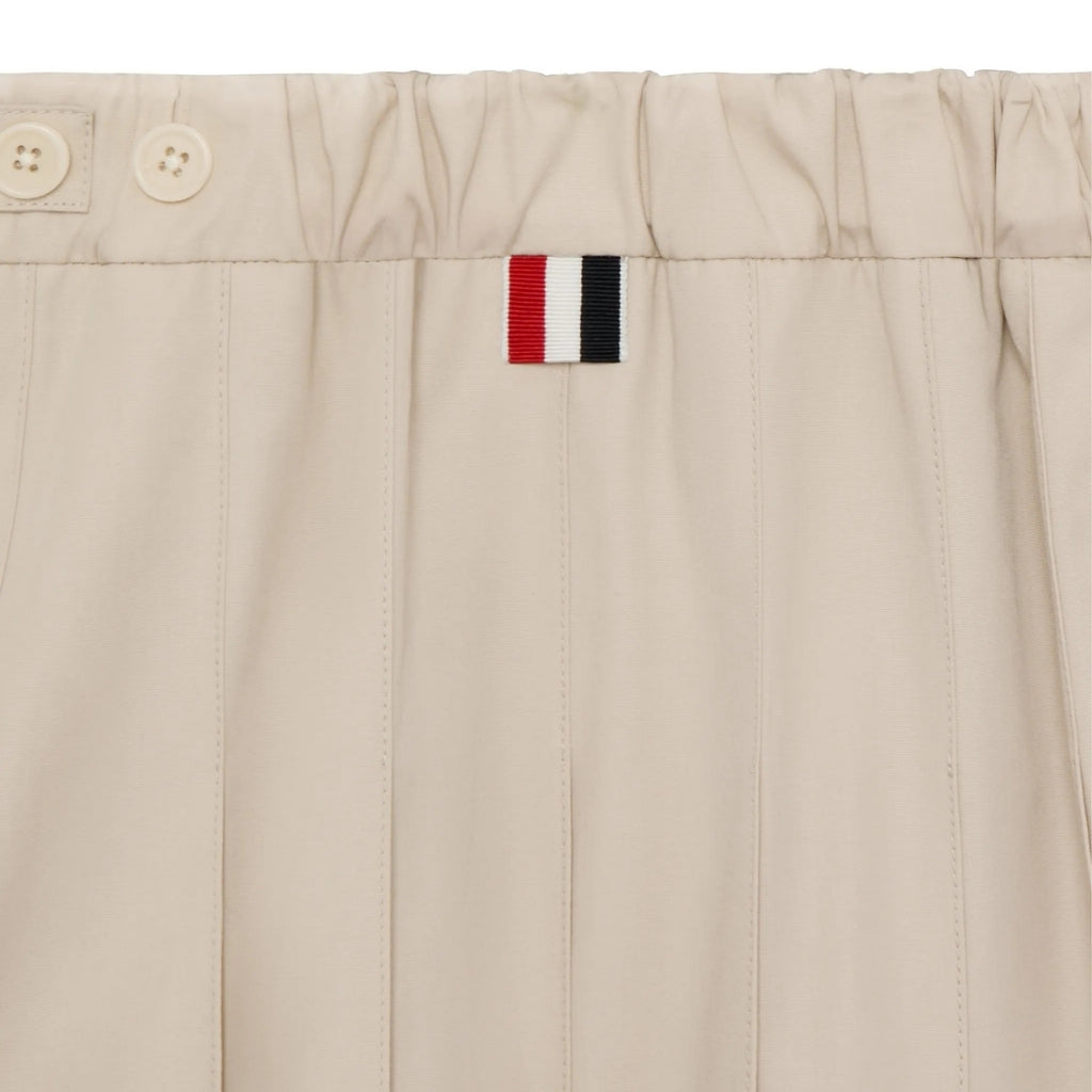 Thom Browne Kids Pleated Skirt