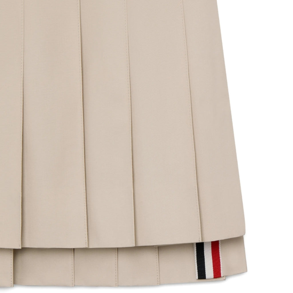 Thom Browne Kids Pleated Skirt