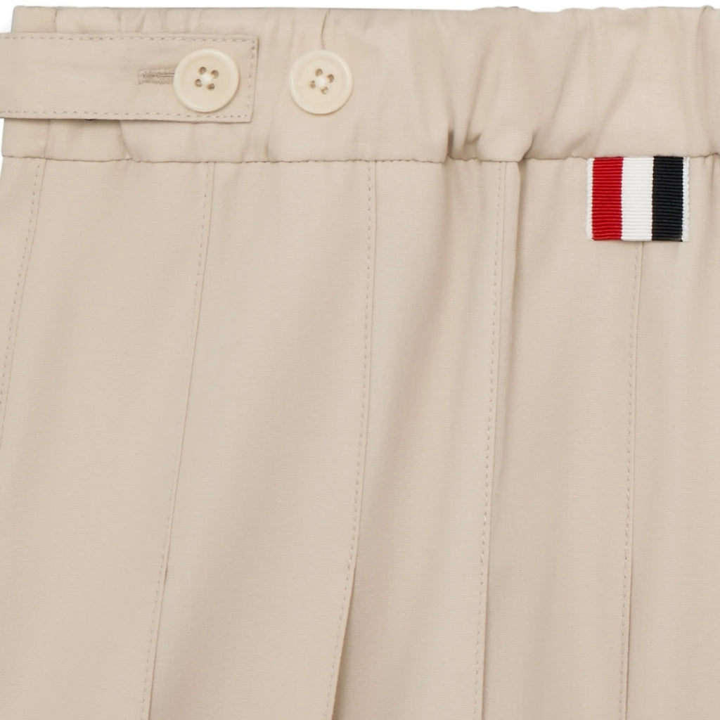 Thom Browne Kids Pleated Skirt