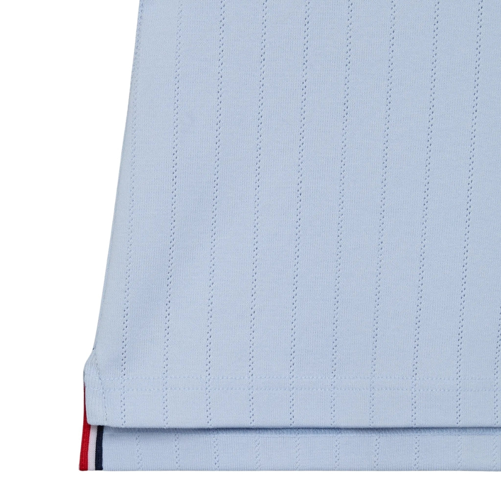 Thom Browne Kids Ringer Tank in Pointelle Cotton