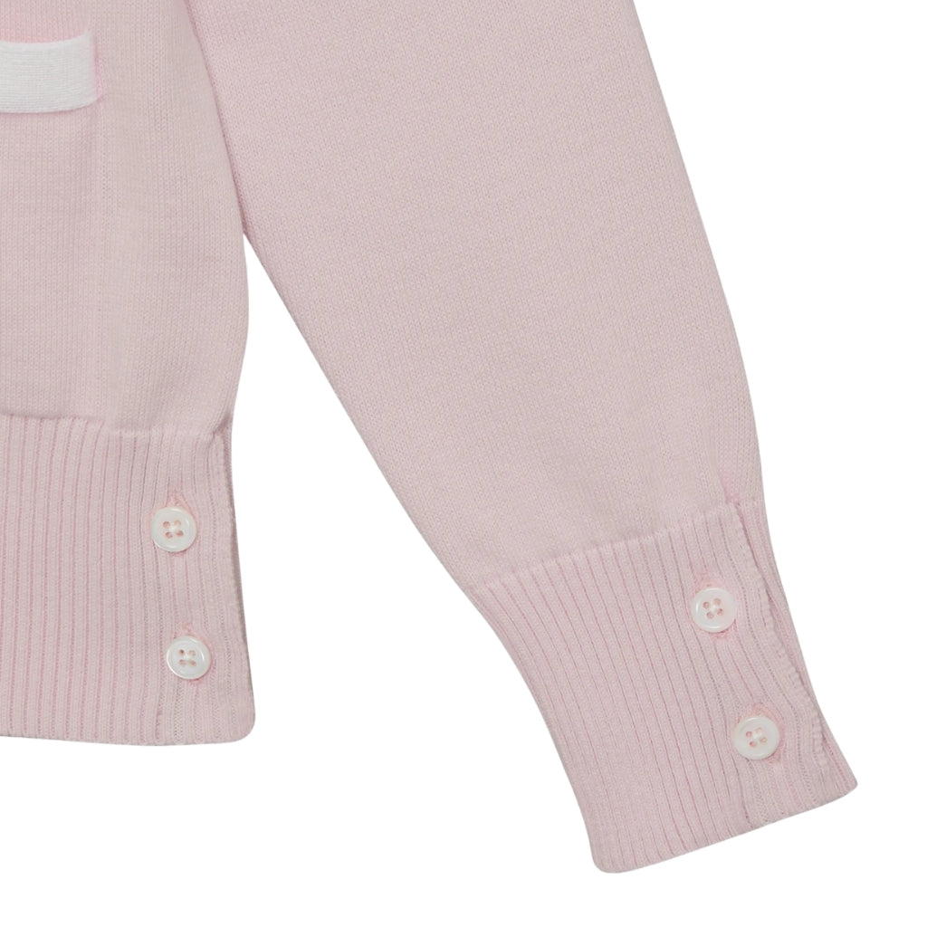 Thom Browne Kids V-Neck Cardigan