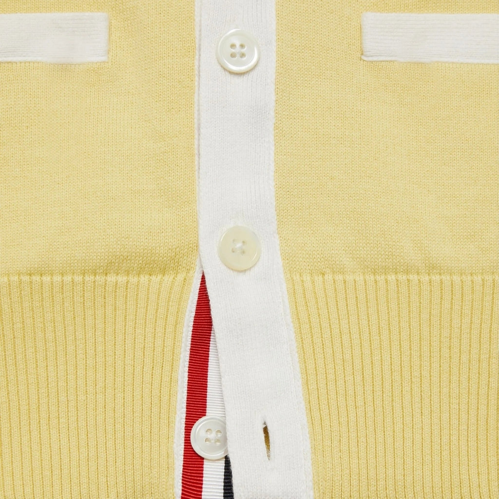 Thom Browne Kids V-Neck Cardigan