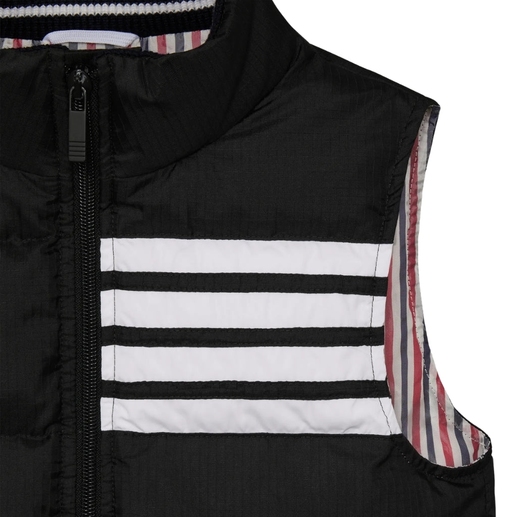 Thom Browne Kids Padded Vest Ripstop