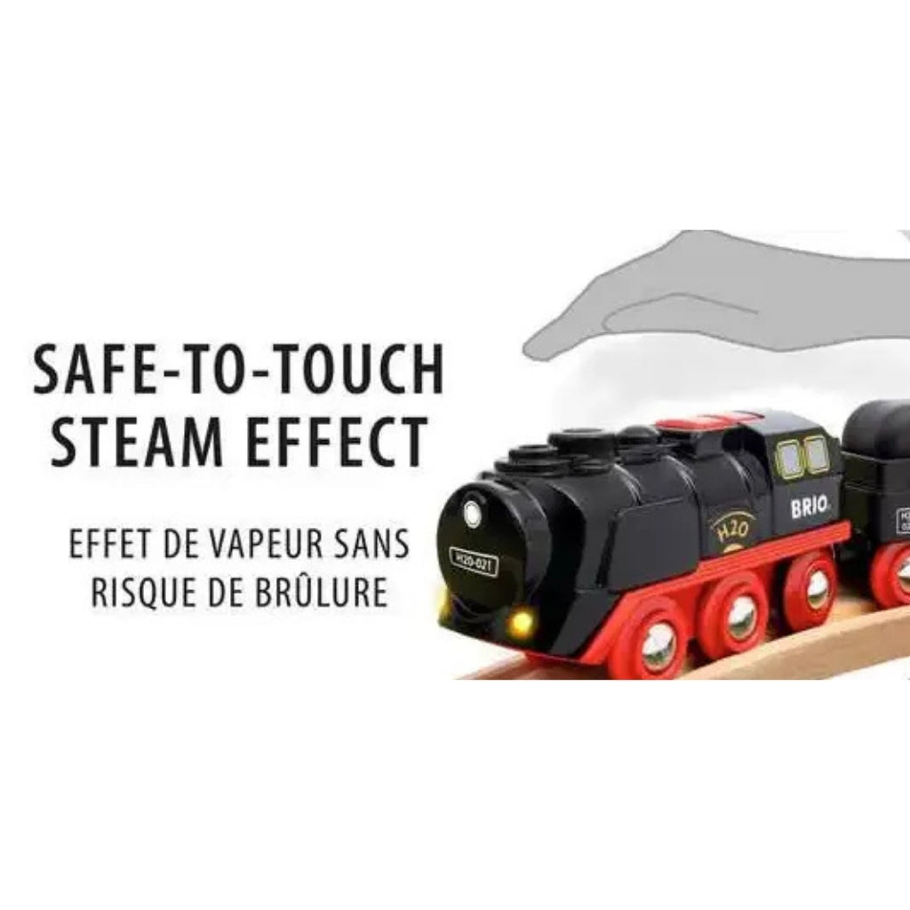 BRIO Battery-Operated Steaming Train