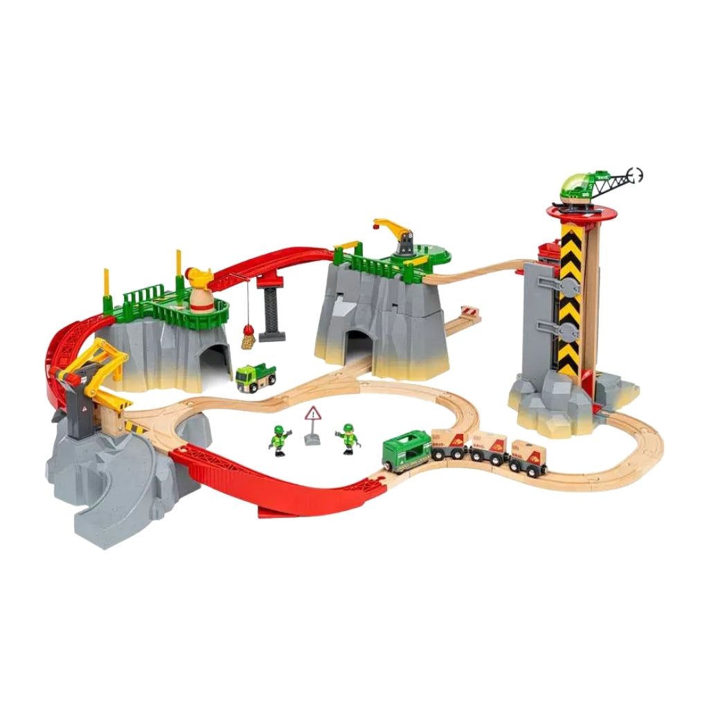 BRIO Cargo Mountain Set