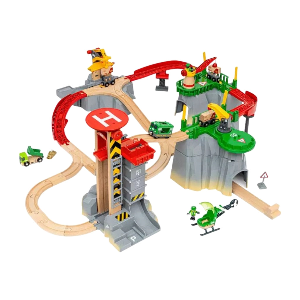 BRIO Cargo Mountain Set