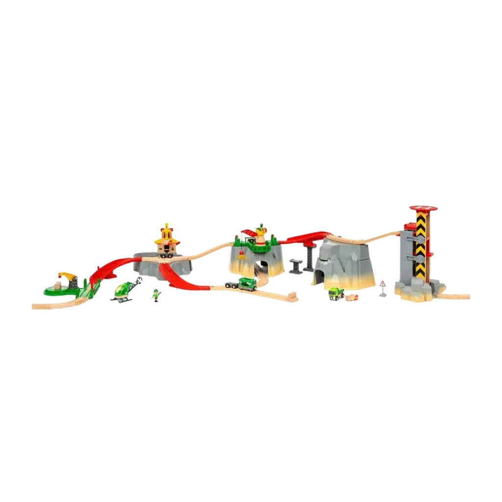 BRIO Cargo Mountain Set