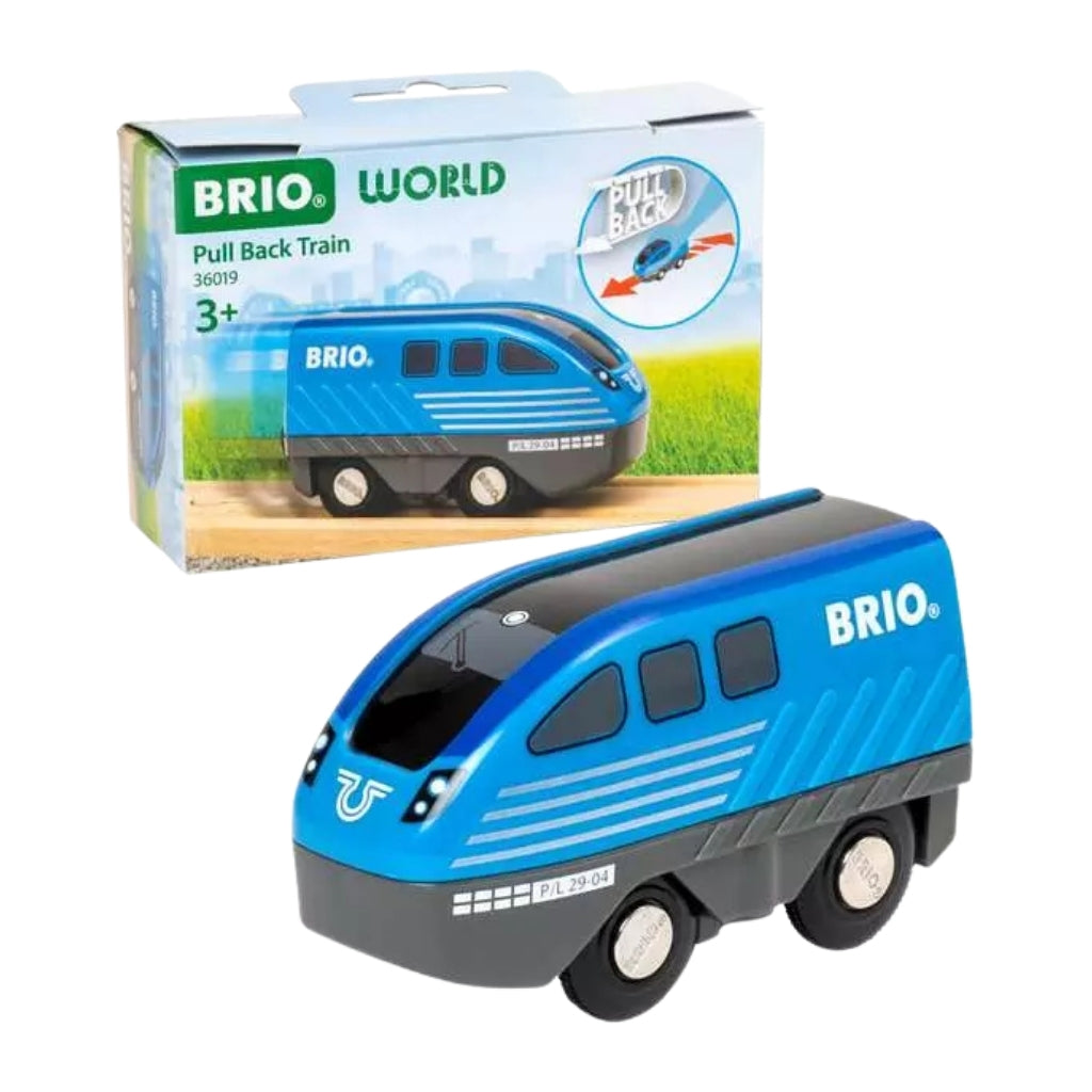 BRIO Pull Back Train