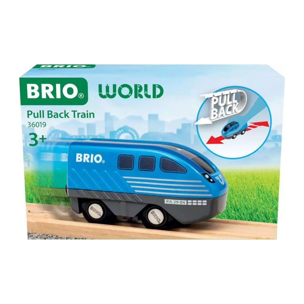 BRIO Pull Back Train