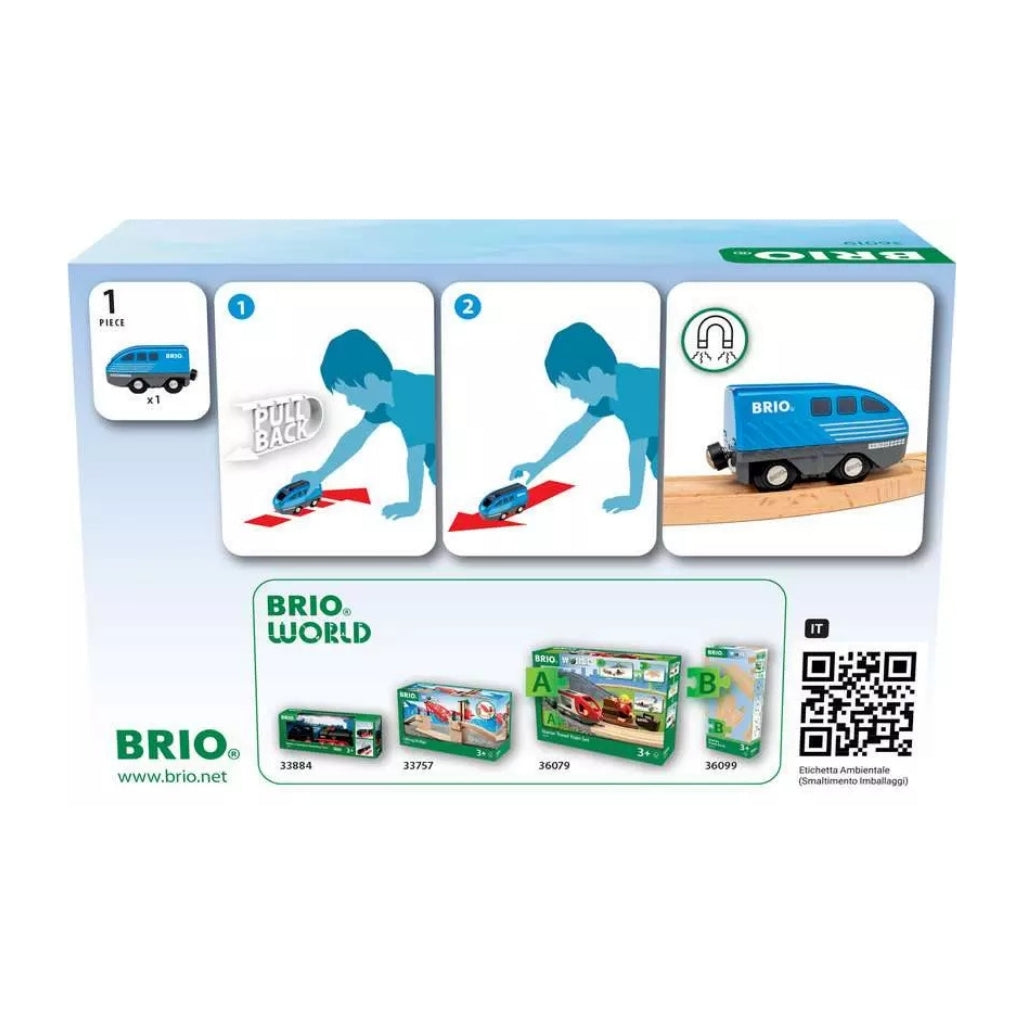 BRIO Pull Back Train