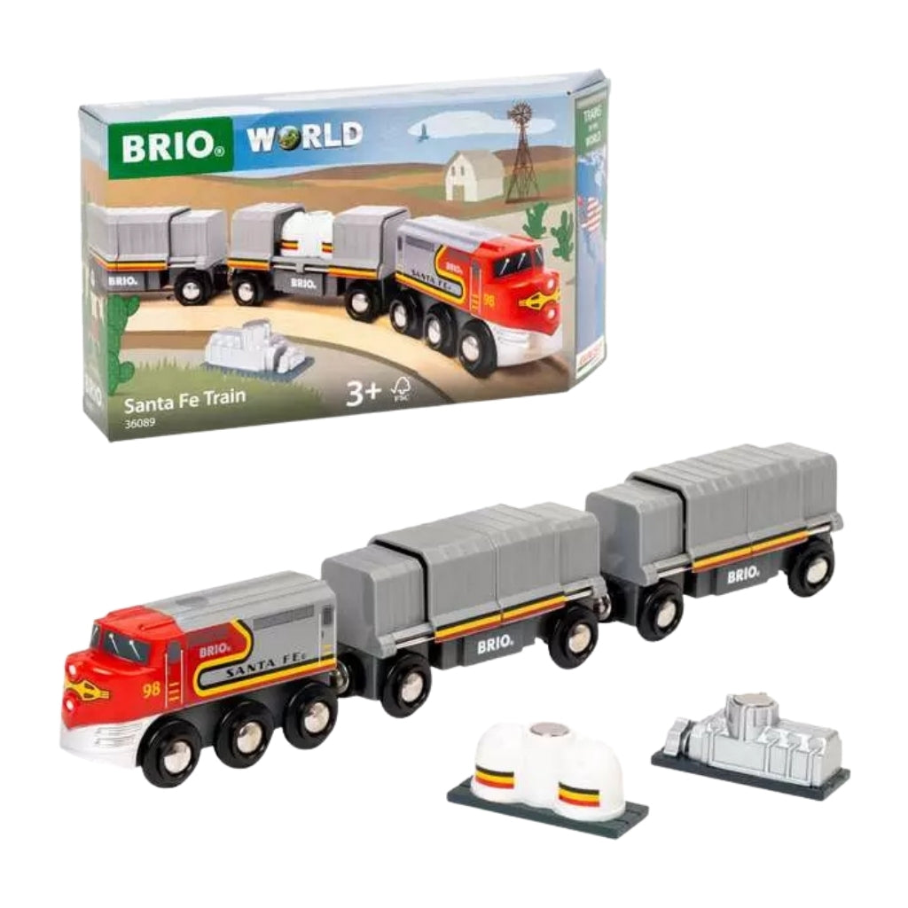 BRIO Santa Fe Train (Trains of the World)