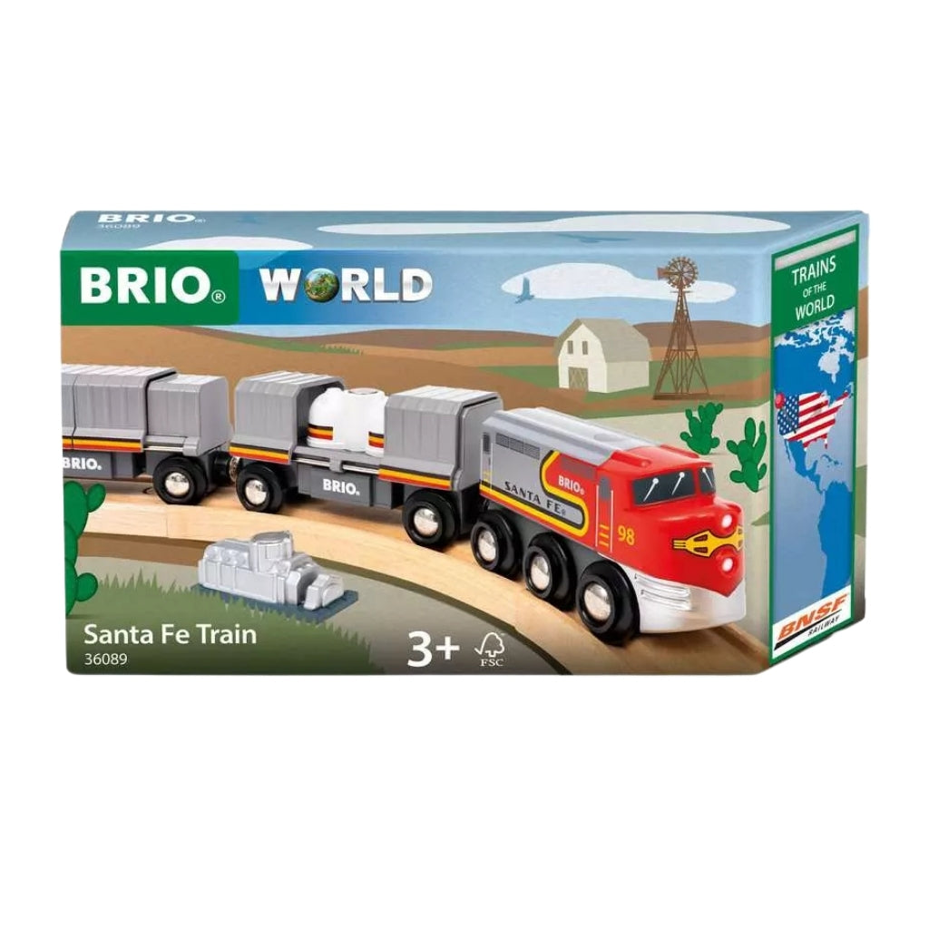 BRIO Santa Fe Train (Trains of the World)
