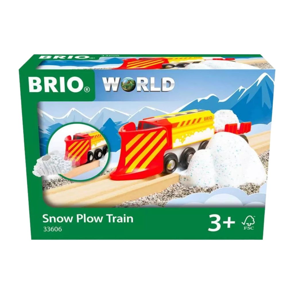 BRIO Snow Plow Train