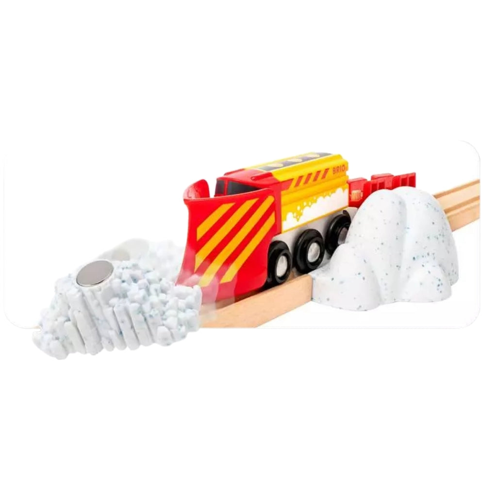 BRIO Snow Plow Train