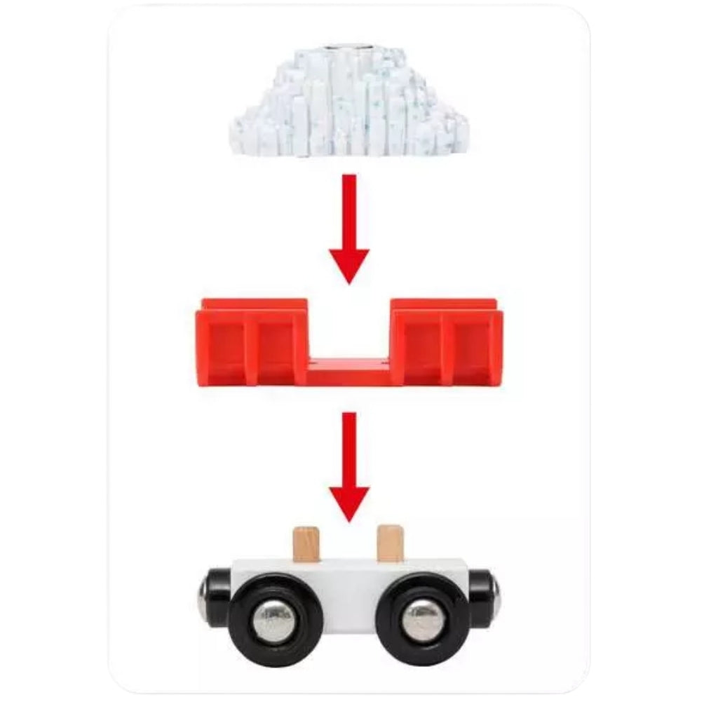 BRIO Snow Plow Train