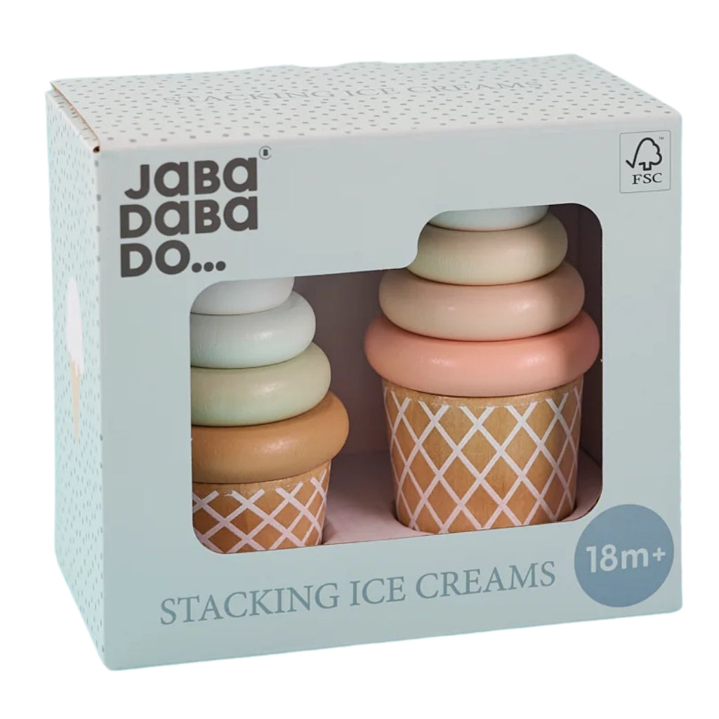 Jabadabado Stacking Toy Ice Creams