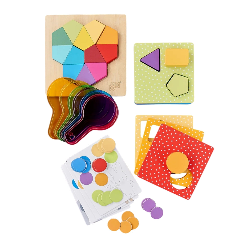 Jabadabado Play & Learn Box Colour