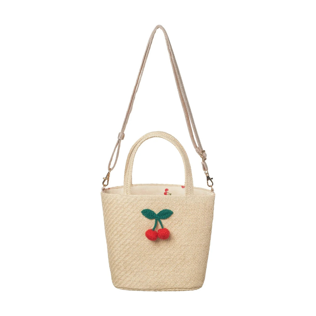 Rockahula Kids Crochet Cherry Basket Bag