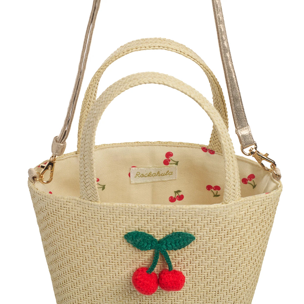Rockahula Kids Crochet Cherry Basket Bag