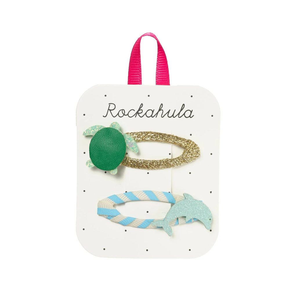 Rockahula Kids Turtle And Dolphin Clips