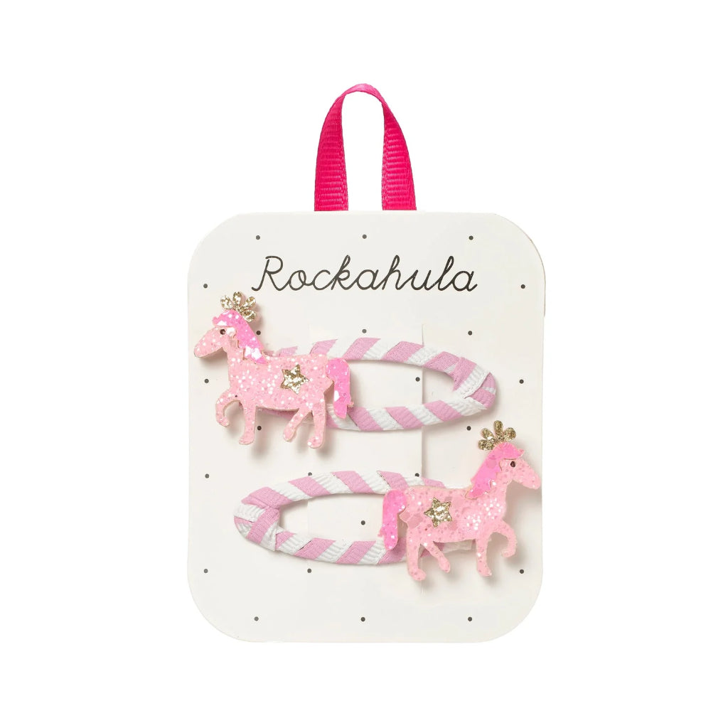 Rockahula Kids Pink Pony Clips