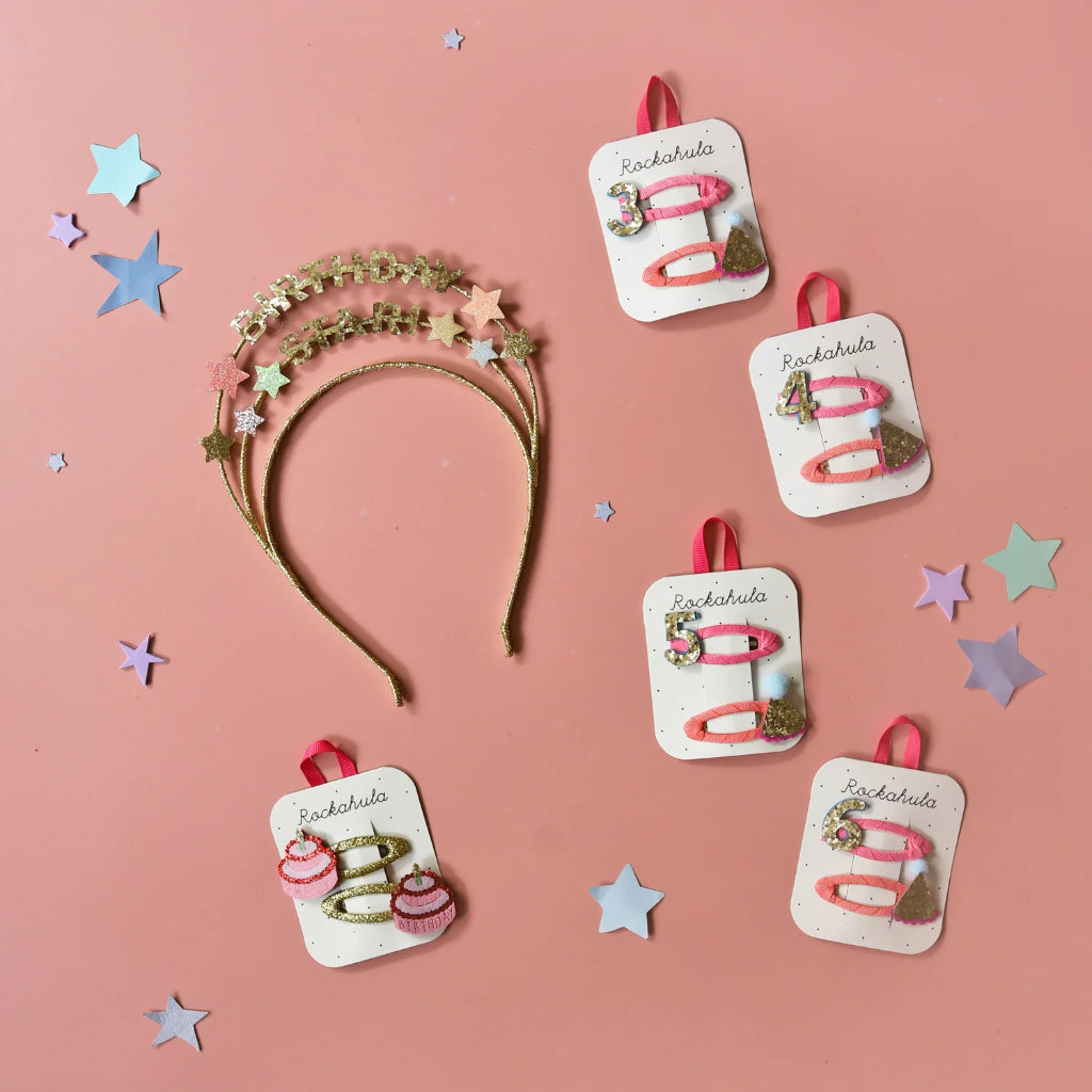 Rockahula Kids Birthday Cake Clips