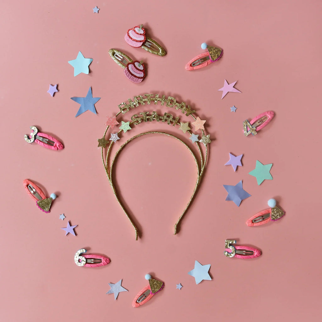 Rockahula Kids Birthday Cake Clips