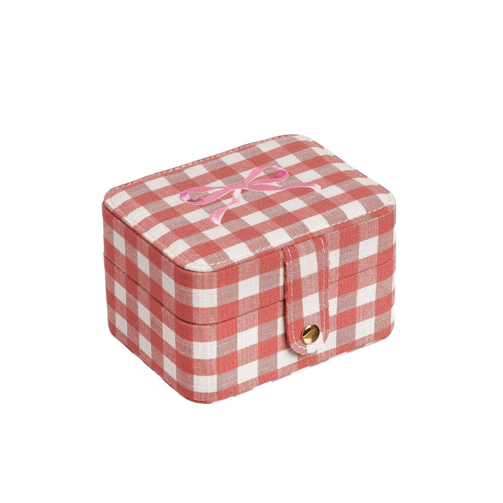 Rockahula Kids Gingham Bow Jewellery Box