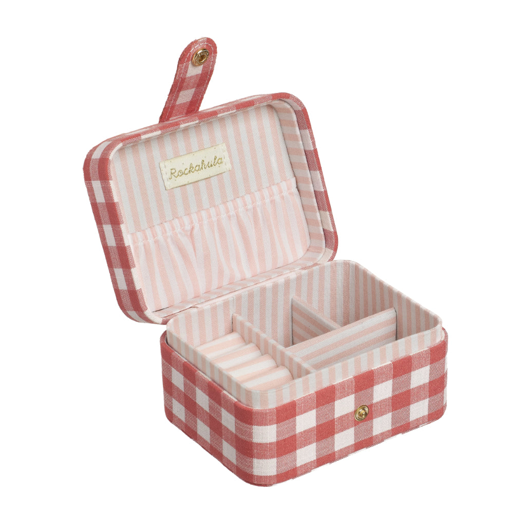 Rockahula Kids Gingham Bow Jewellery Box
