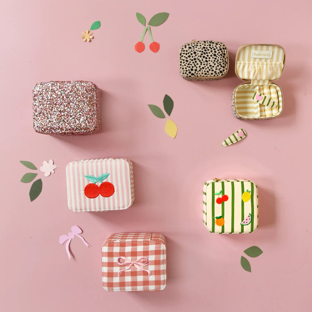 Rockahula Kids Gingham Bow Jewellery Box