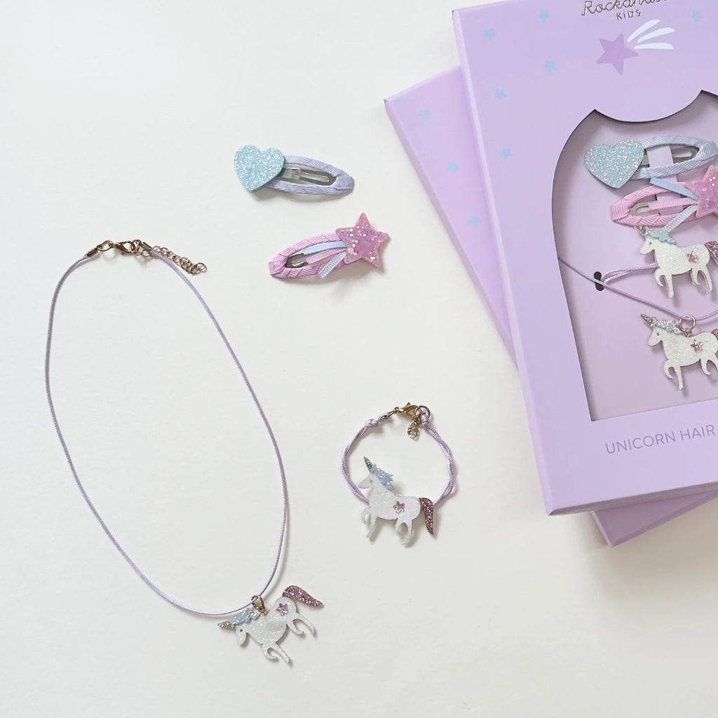 Rockahula Kids Unicorn Hair & Jewellery Set