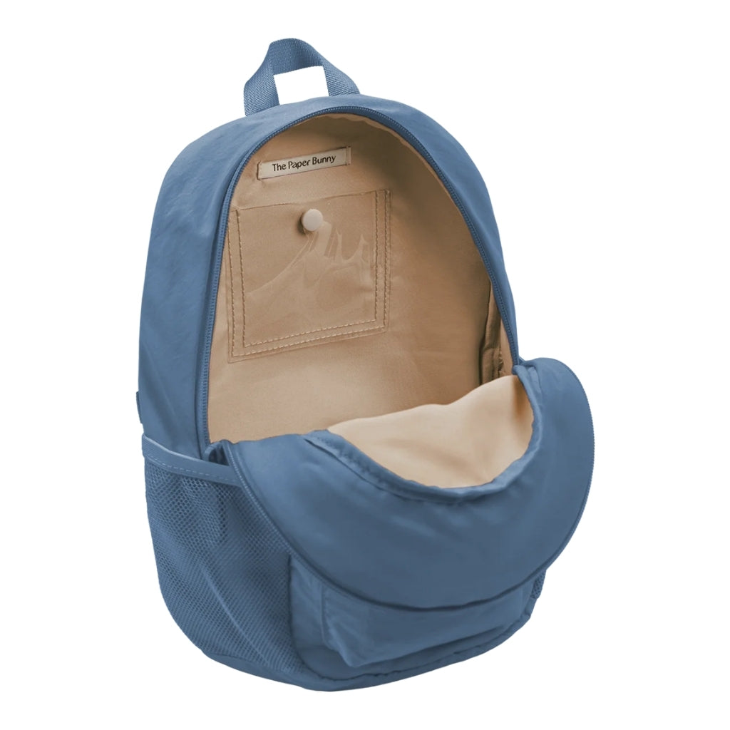 The Paper Bunny Kids Backpack and 3 Patches (Blueberry)