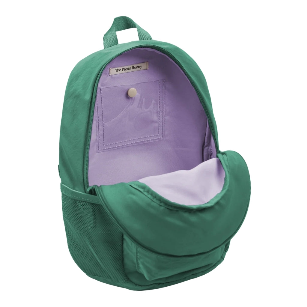 The Paper Bunny Kids Backpack and 3 Patches (Clover)