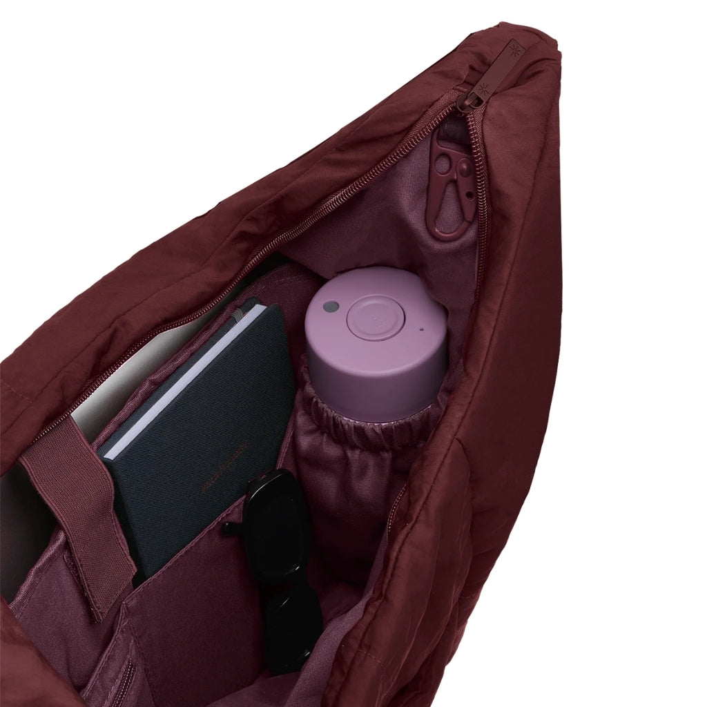 The Paper Bunny Puffer Carryall (Wine)