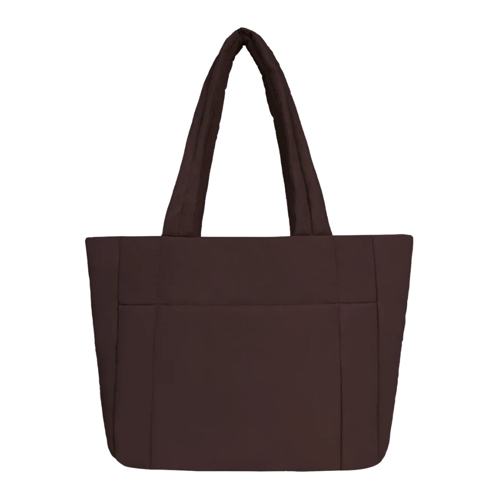 The Paper Bunny Puffer Shopper (Gloss Coffee)