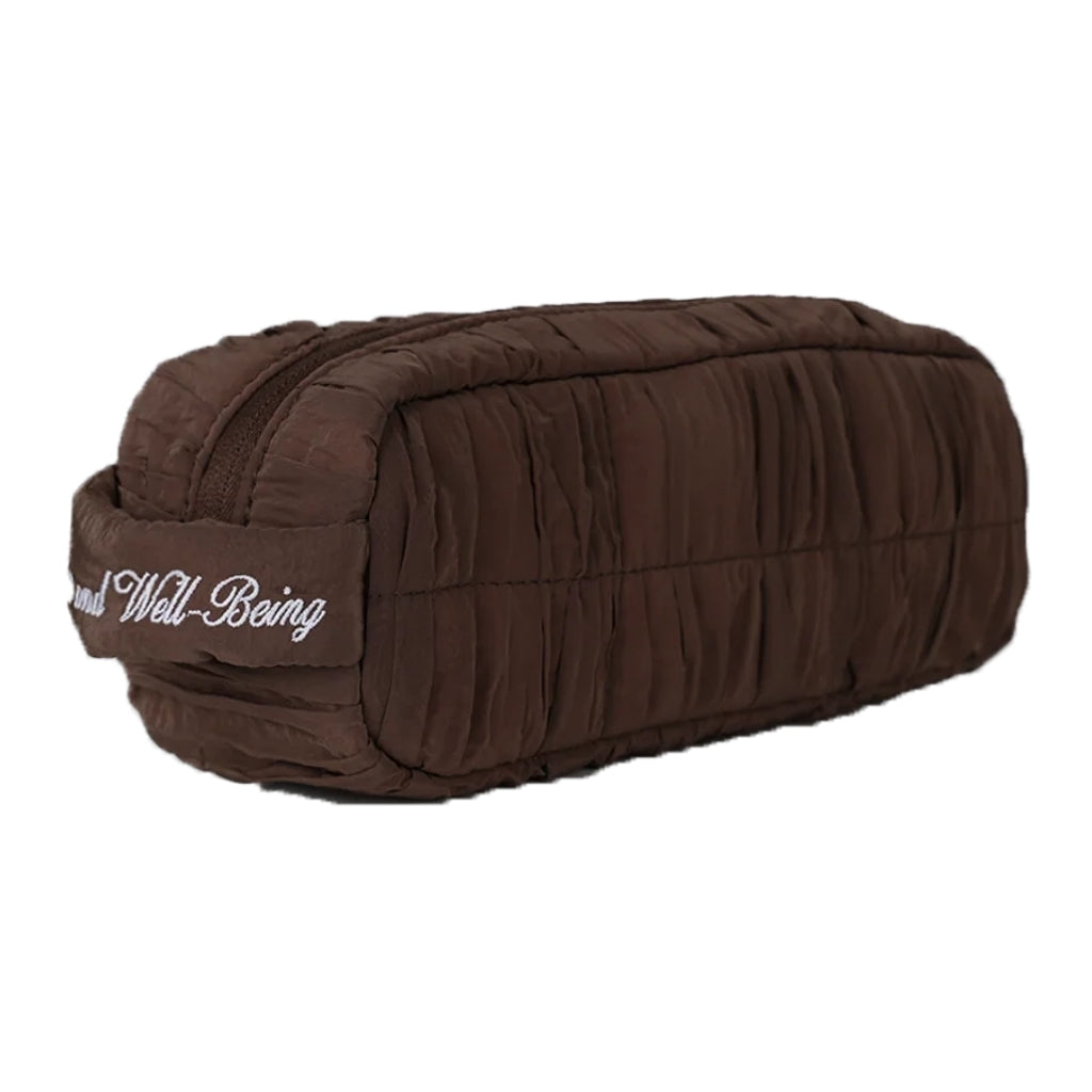 The Paper Bunny Mini Pillow Pouch (Crinkle Chocolate)