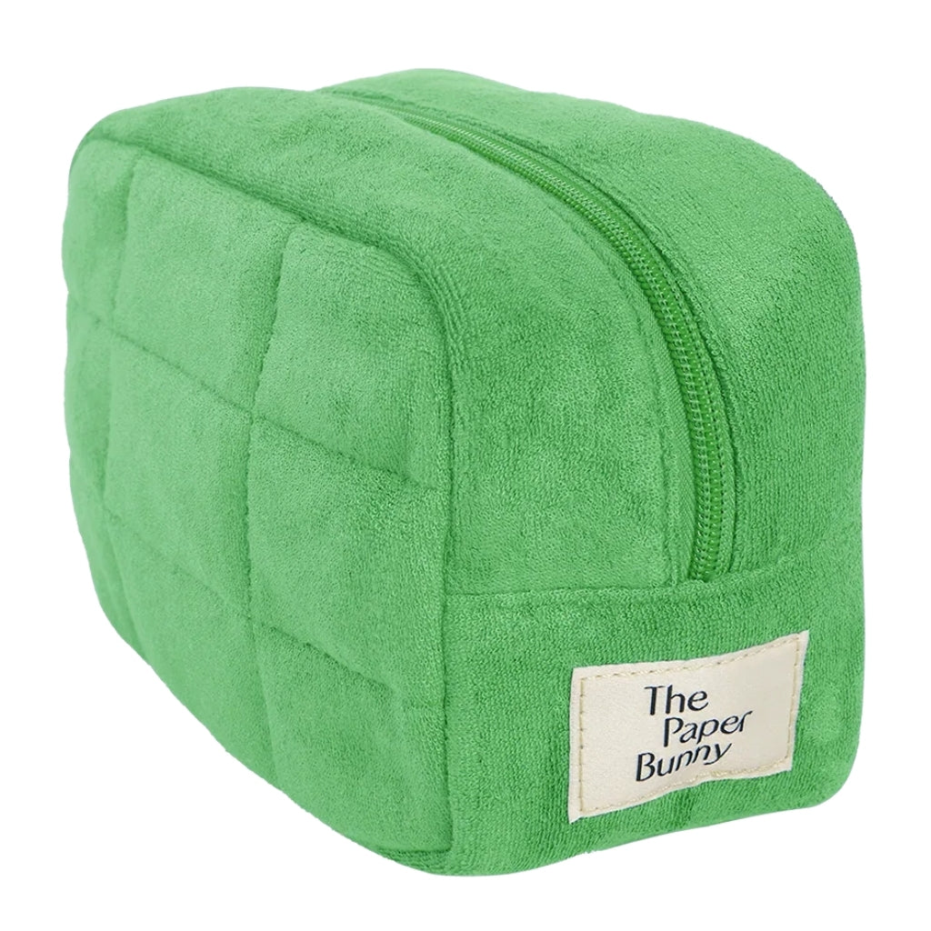 The Paper Bunny Pillow Pouch (Terry Mojito)