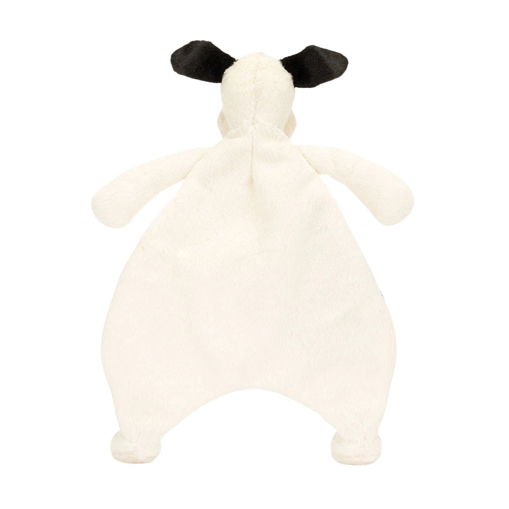 Jellycat Bashful Black & Cream Puppy Comforter