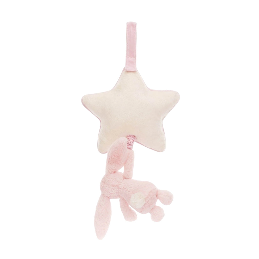 Jellycat Bashful Pink Bunny Musical Pull