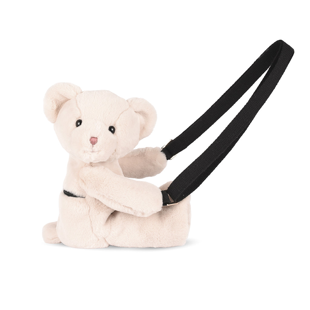 Doudou et Compagnie Beige Teddy Bear Shoulder Bag