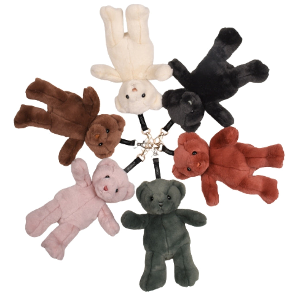 Doudou et Compagnie Teddy Bear Bag Charm - Green