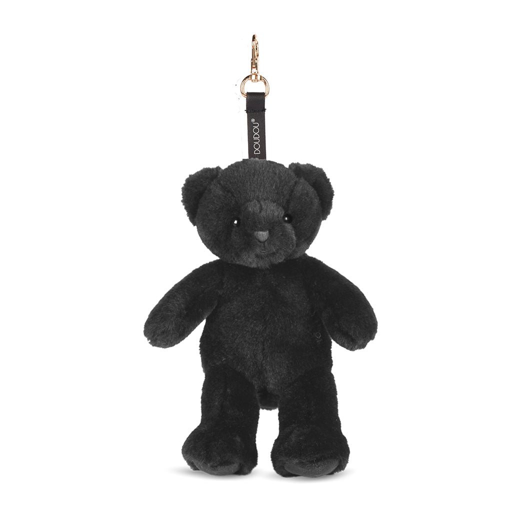 Doudou et Compagnie Teddy Bear Bag Charm - Black