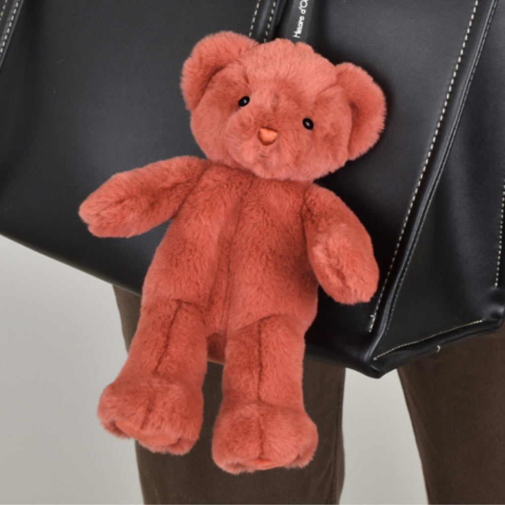 Doudou et Compagnie Teddy Bear Bag Charm - Terracotta