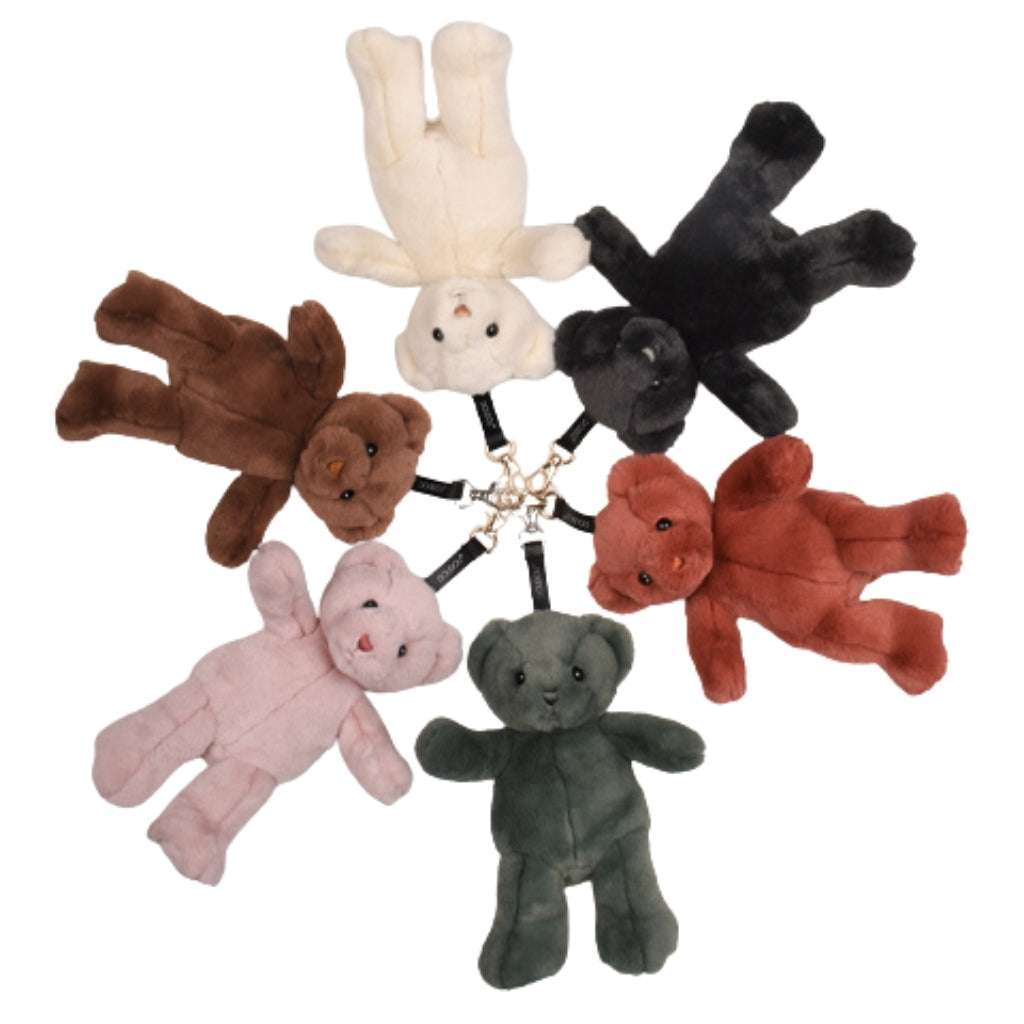 Doudou et Compagnie Teddy Bear Bag Charm - Terracotta